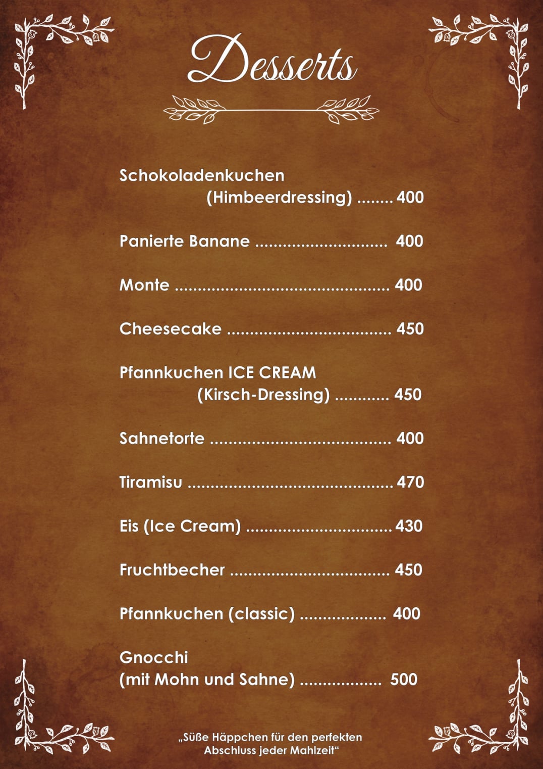 Deserti