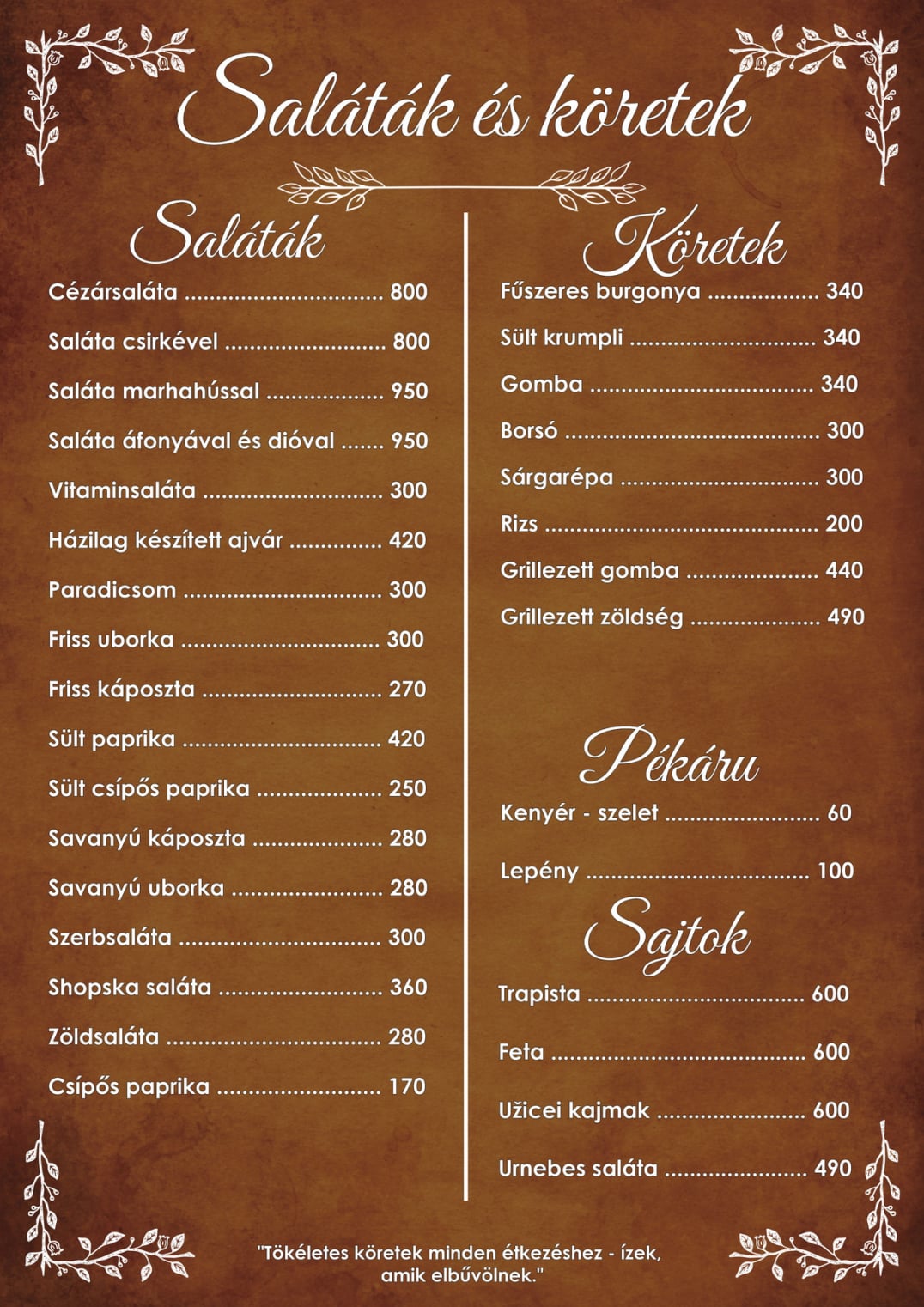 Salate i prilozi